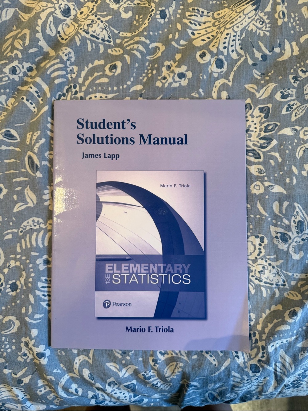 Student's Solutions Manual by Pearson